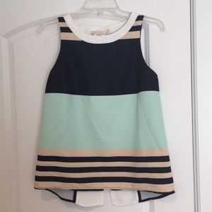 Anthropologie Troubadour striped blouse